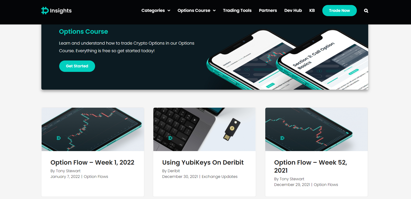 Learn how to trade crypto options on the Deribit exchange Learn how to trade crypto options on the Deribit exchange