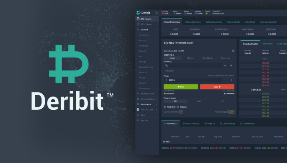 Deribit cryptocurrency derivatives trading platform Deribit cryptocurrency derivatives trading platform