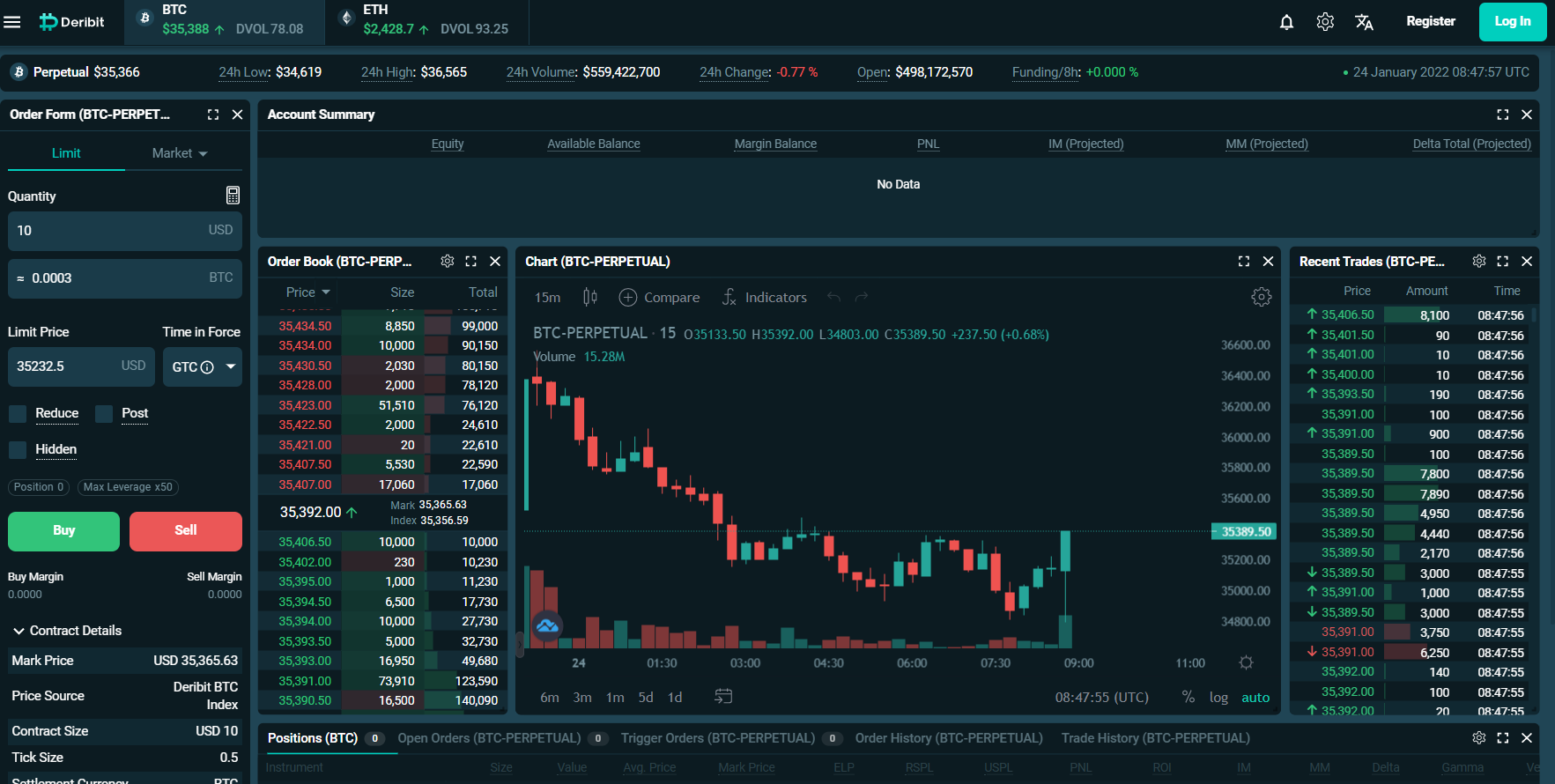 Deribit crypto derivatives trading Deribit crypto derivatives trading