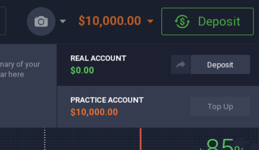 You can switch between demo and real account You can switch between demo and real account