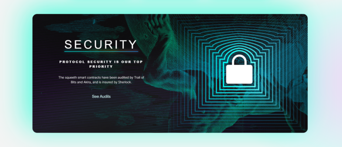 The squeeth smart contracts are insured by Sherlock for $10mm in smart contract coverage and a $1mm critical bug bounty The squeeth smart contracts are insured by Sherlock for $10mm in smart contract coverage and a $1mm critical bug bounty