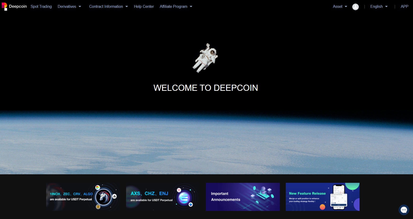 Deepcoin is a cryptocurrency derivative trading platform, supporting leveraged trading with Perpetual and CFD contracts Deepcoin is a cryptocurrency derivative trading platform, supporting leveraged trading with Perpetual and CFD contracts